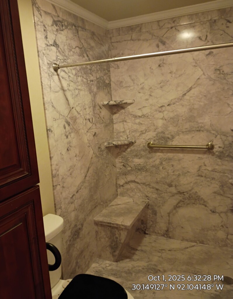 After - Tub To Shower Conversion, Wildflower Drive, Lafayette, LA 70506