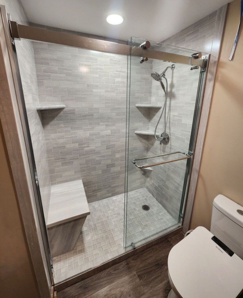 After - Tub To Shower Conversion, Pinnacle Mountain Rd, Simsbury, CT 06070