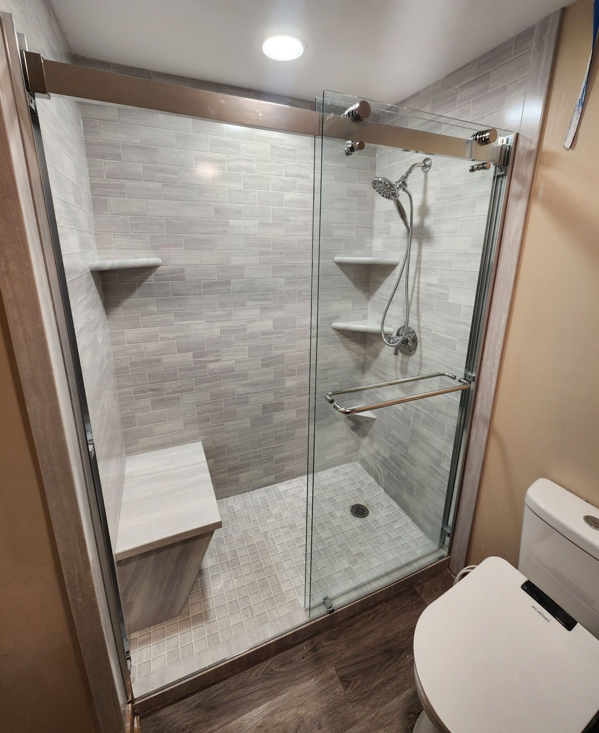 Tub To Shower Conversion, Pinnacle Mountain Rd, Simsbury, CT 06070