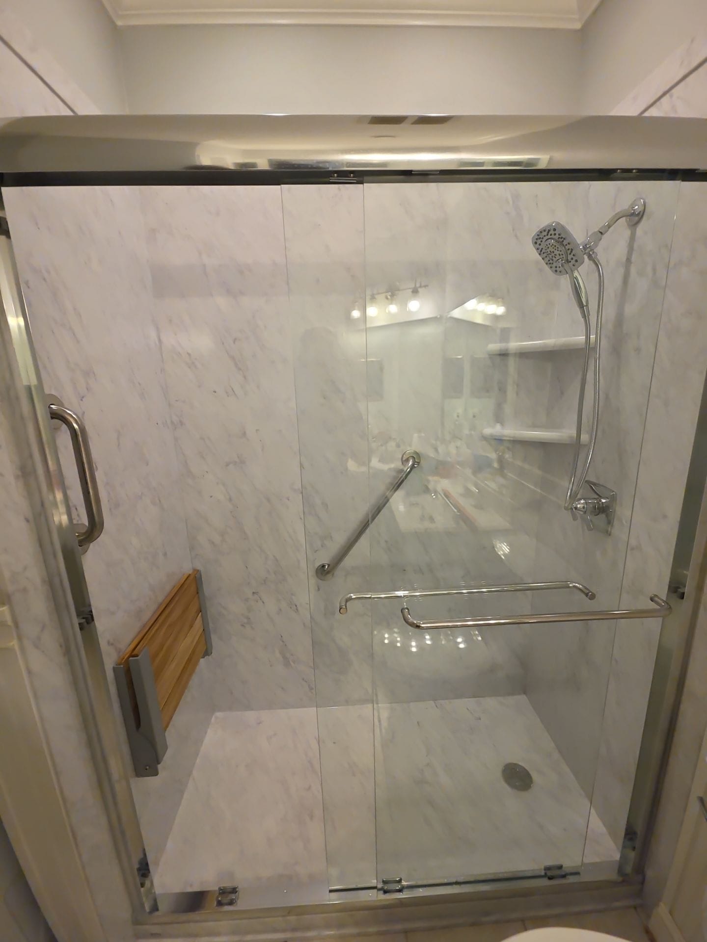 Tub To Shower Conversion, Penderview Dr., #1406, Fairfax, VA 22033