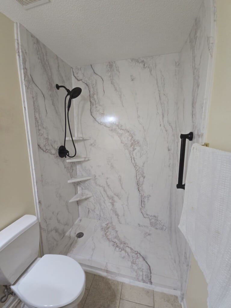After - Tub To Shower Conversion, Preswick Pl NW, Huntsville, AL 35806
