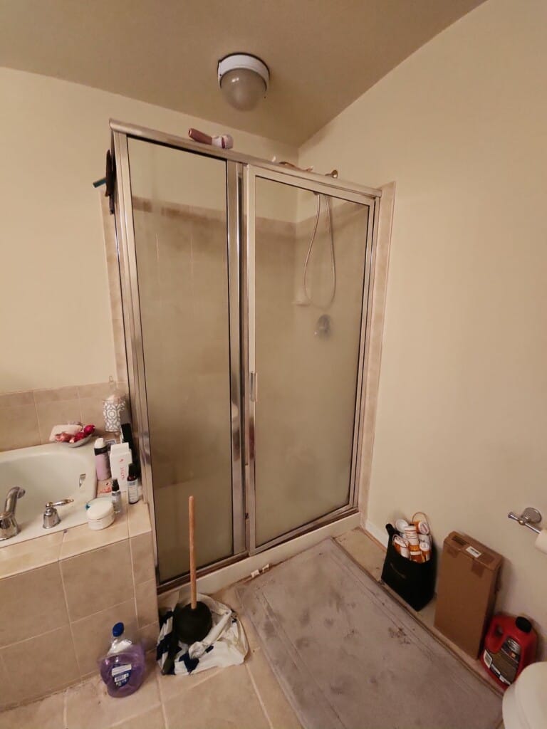 Before - Bathroom Remodel, Huntley Run Pl, Alexandria, VA 22306