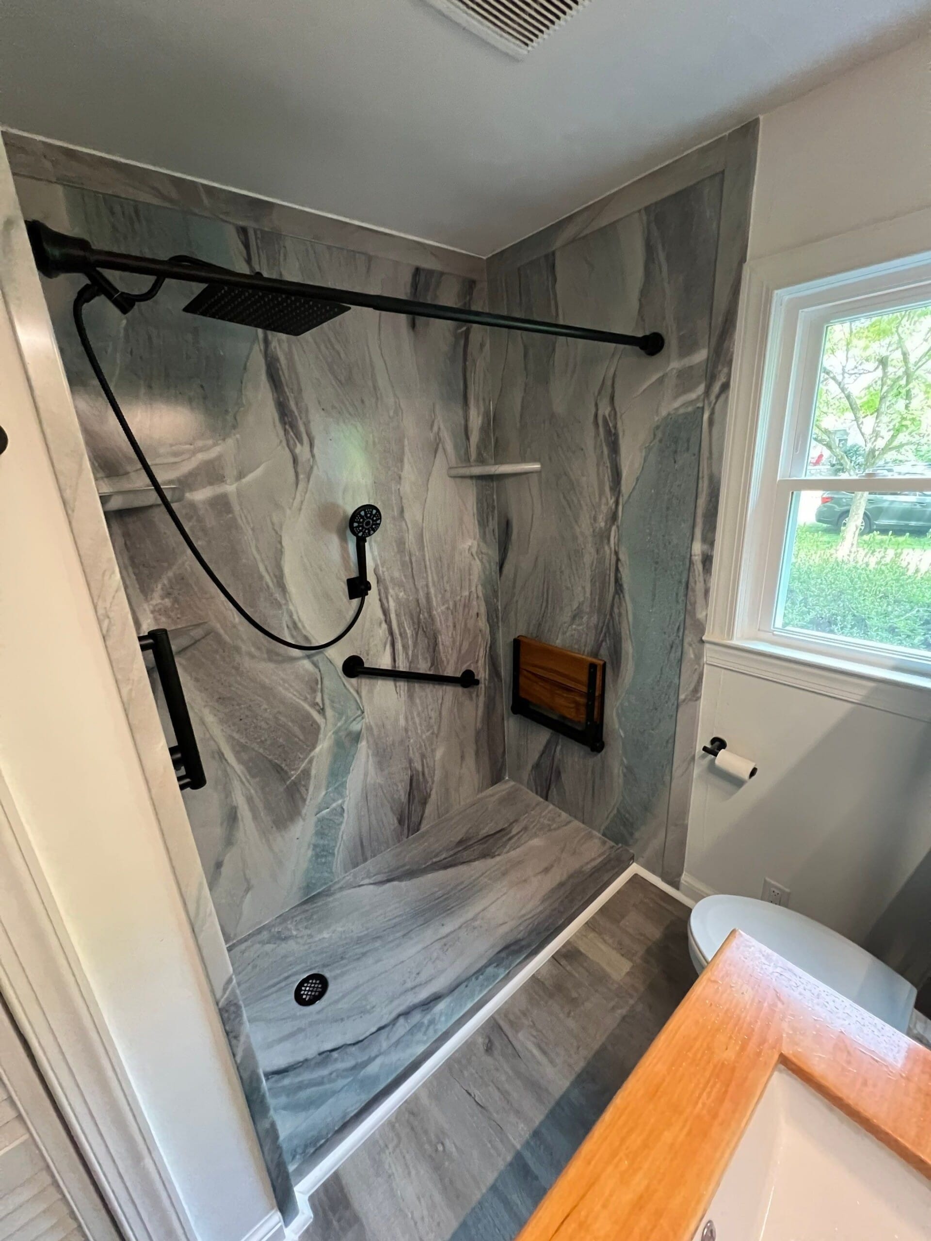 Tub To Shower Conversion, Woodcliff Dr, Greensboro, NC 27410