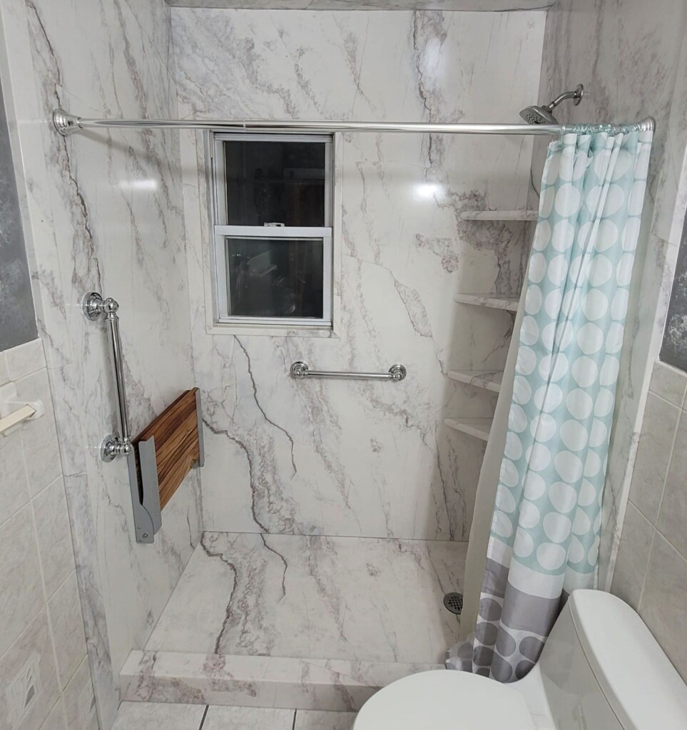After - Tub To Shower Conversion, Midvale Ave, Parsippany-Troy Hills, NJ 07034