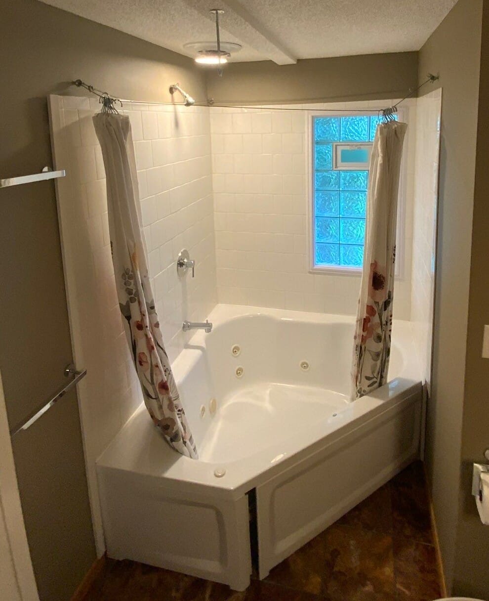 Before Bath Remodel