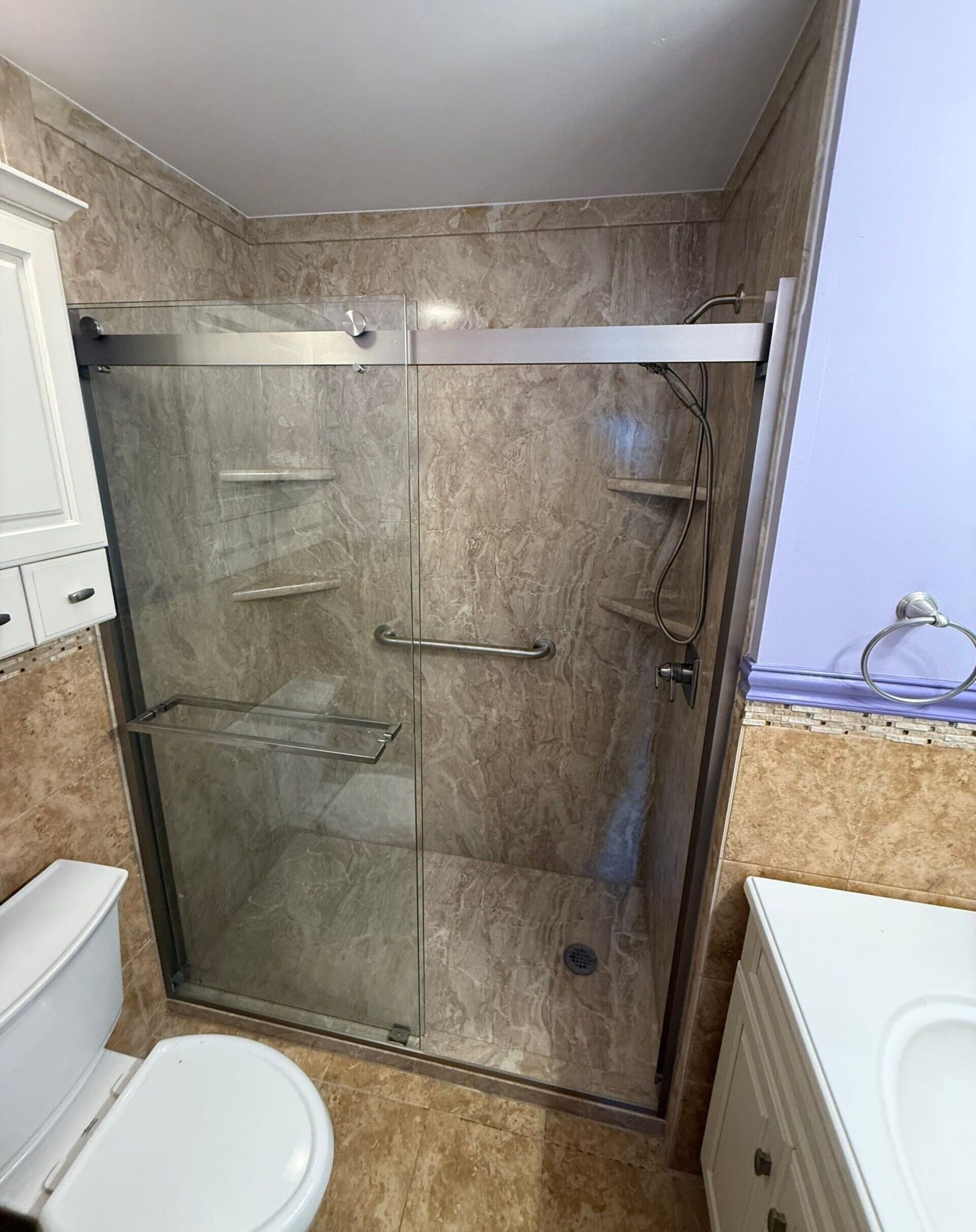 Tub To Shower Conversion, Esher Court, Manchester Township, NJ 08759