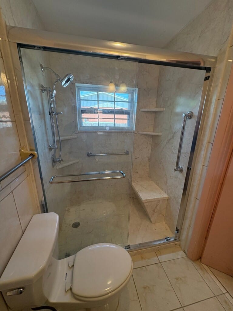 After - Tub To Shower Conversion, SW 302 Street, Homestead, FL 33033