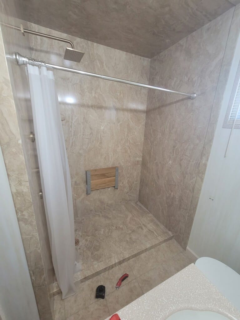 After - Tub To Shower Conversion, Liberty Ct, Parsippany-Troy Hills, NJ 07054