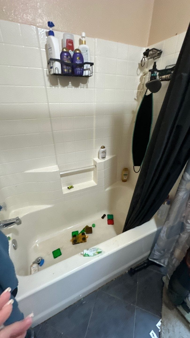 Before Bath Remodel