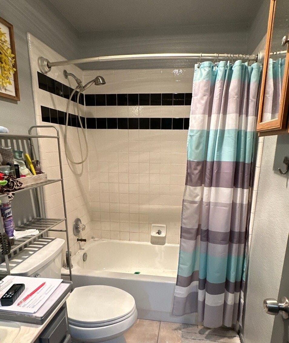 Before Bath Remodel