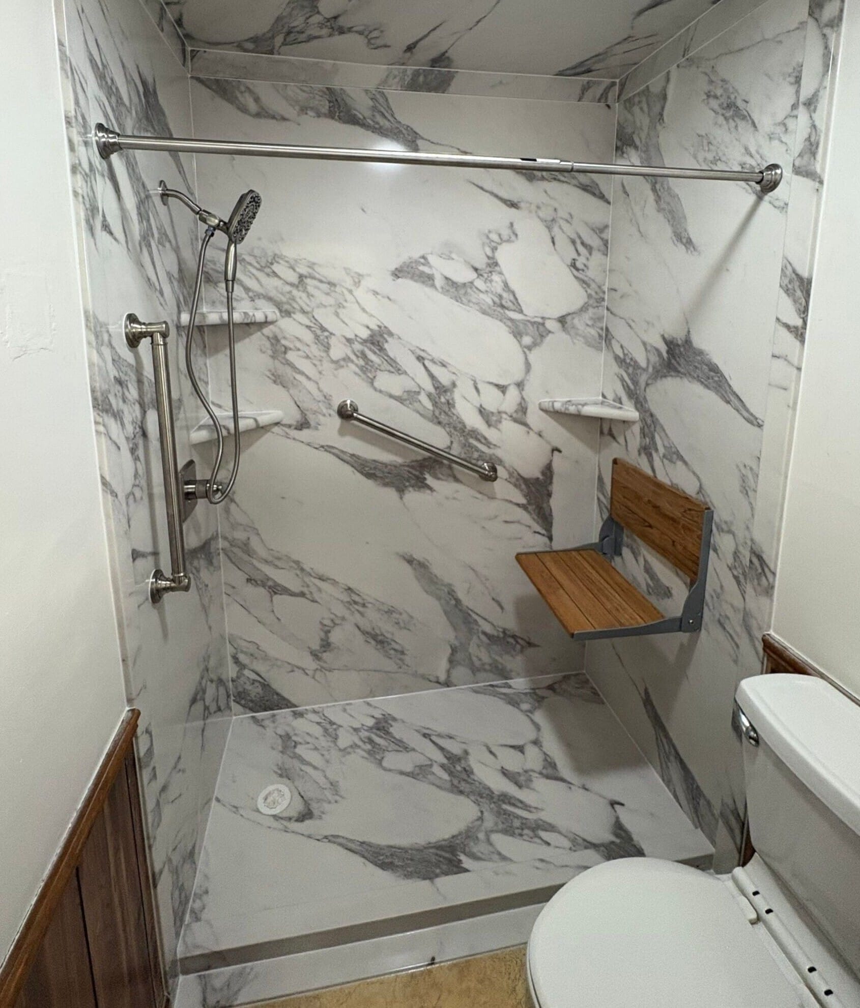 Tub To Shower Conversion, Raphael Dr, Lafayette, LA 70508