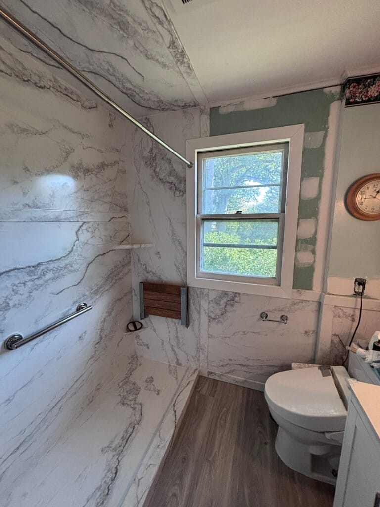 After - Tub To Shower Conversion, Denmark Rd, Plainfield, Nj 07062