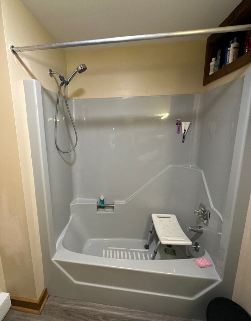 Before - Tub To Shower Conversion, Pinnacle Mountain Rd, Simsbury, CT 06070