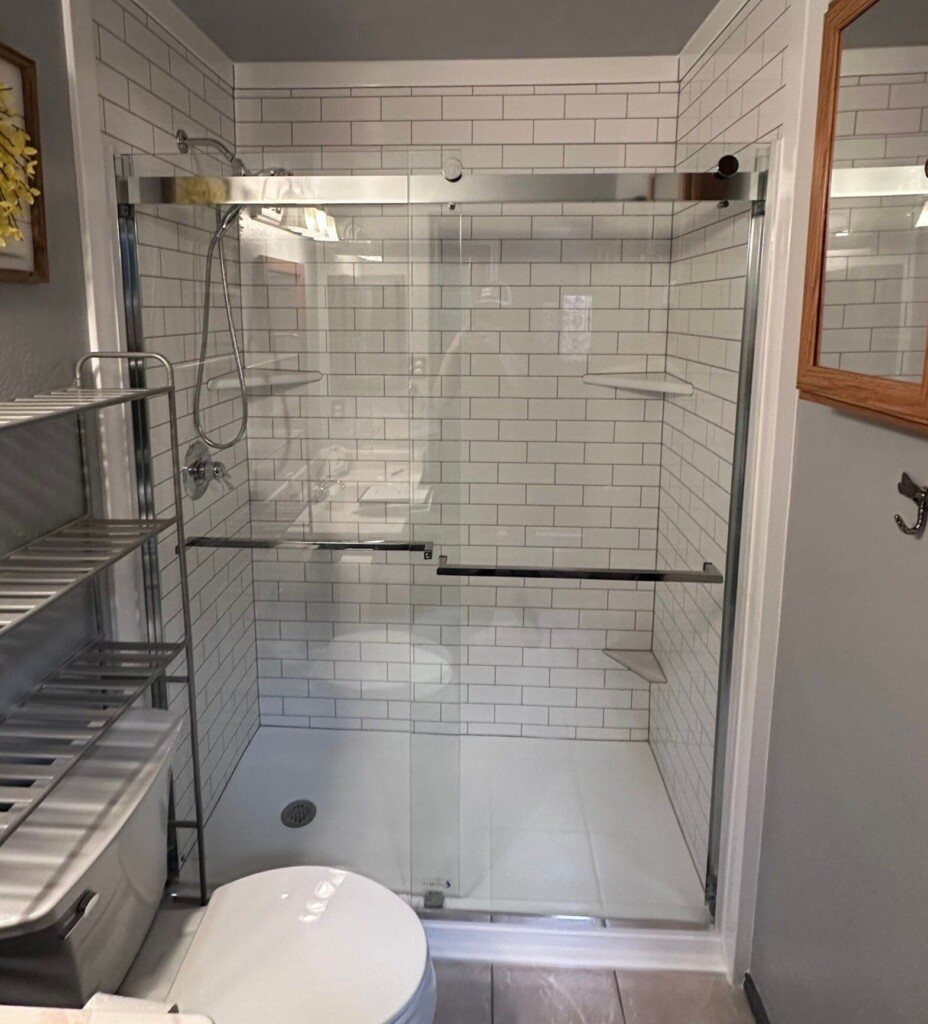 After - Tub To Shower Conversion, Glenwood Ct, McKinney, TX 75071