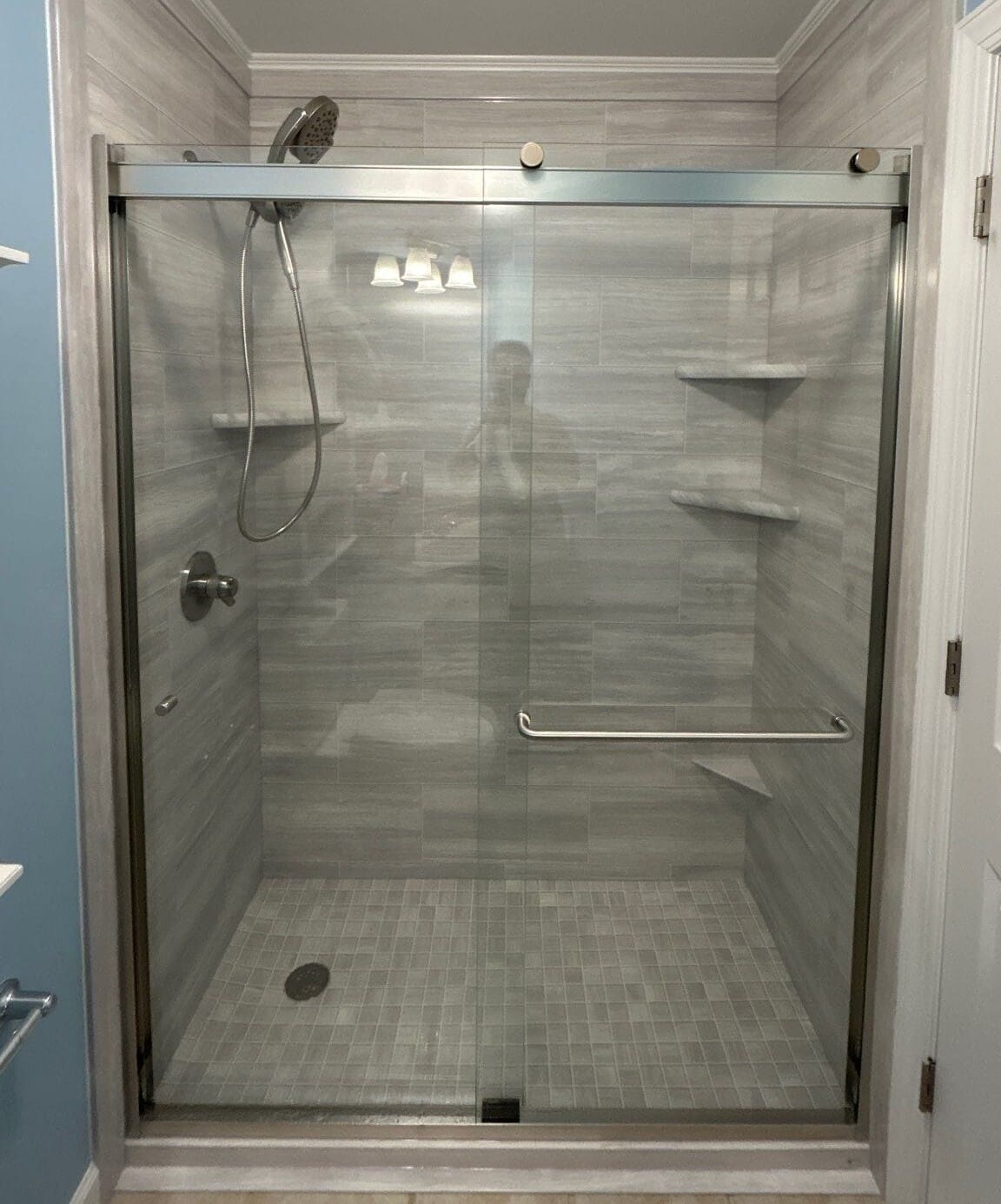 Tub To Shower Conversion, Denham Walk Ct, Cary, NC 27518