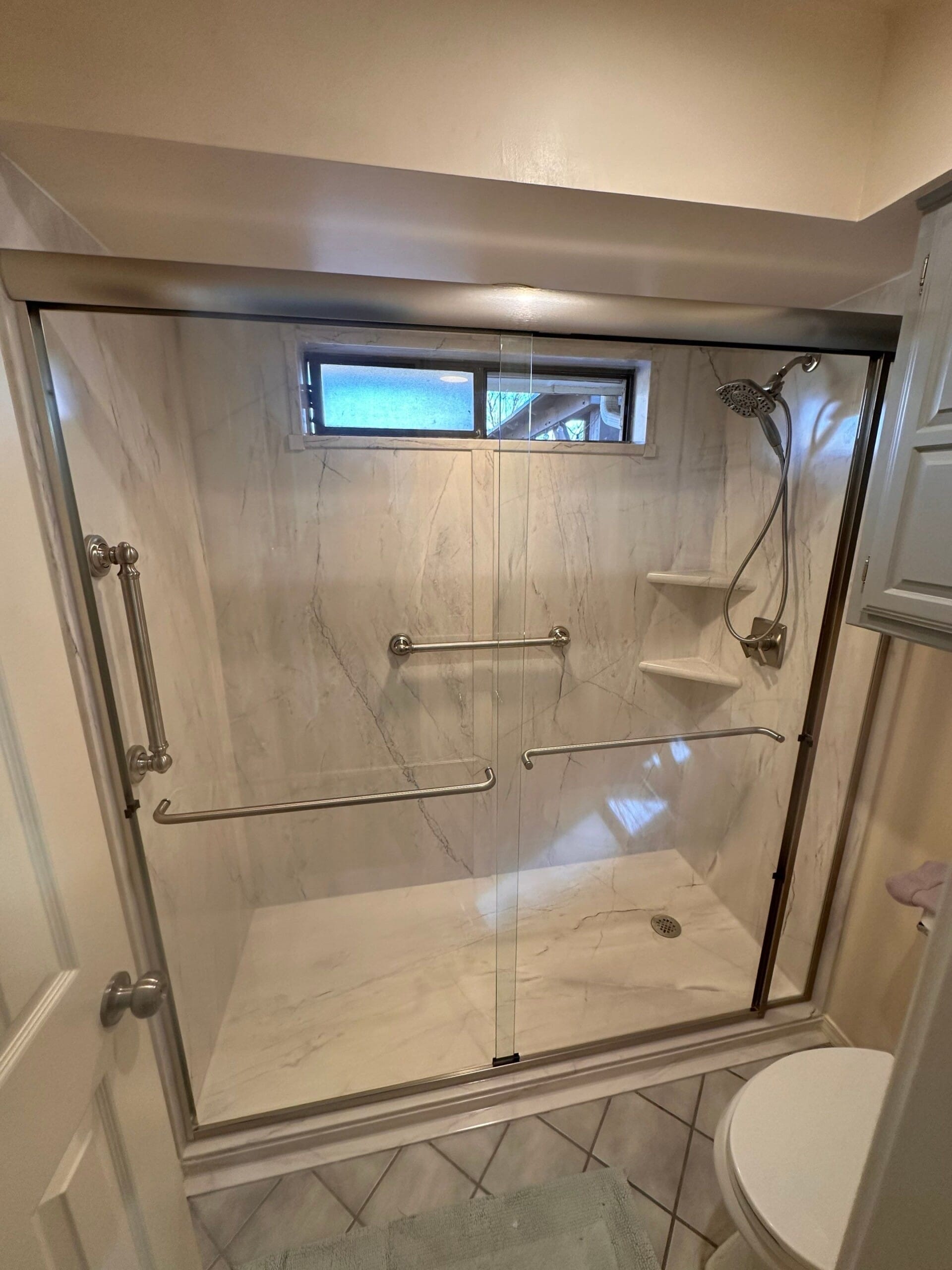 Tub To Shower Conversion, Morgan Ct, Plano, TX 75093