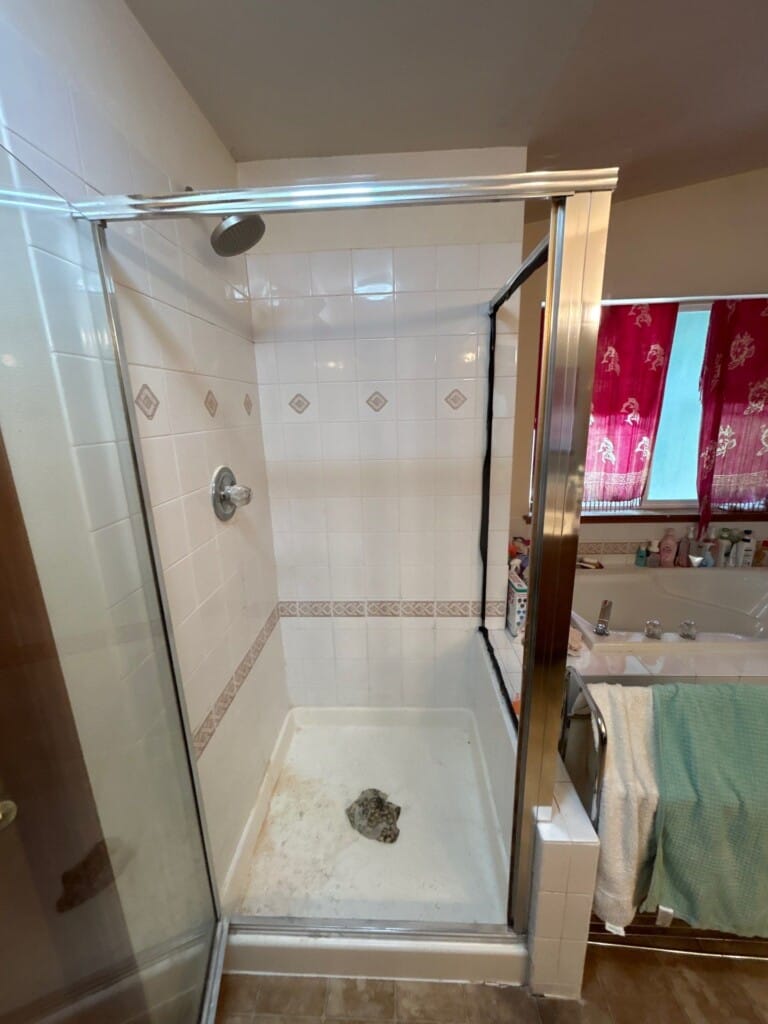 Before - Shower Remodel, NE 138th Pl, Kirkland, WA 98034