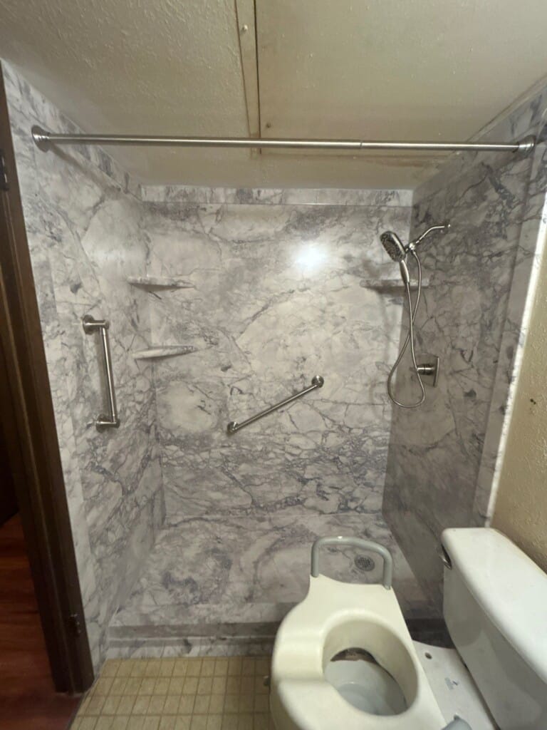 After - Tub To Shower Conversion, Val Verde Dr, Fort Worth, TX 76133