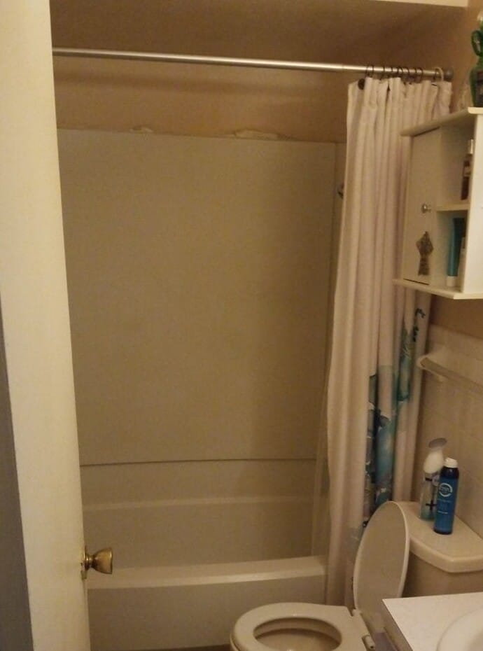 Before Bath Remodel