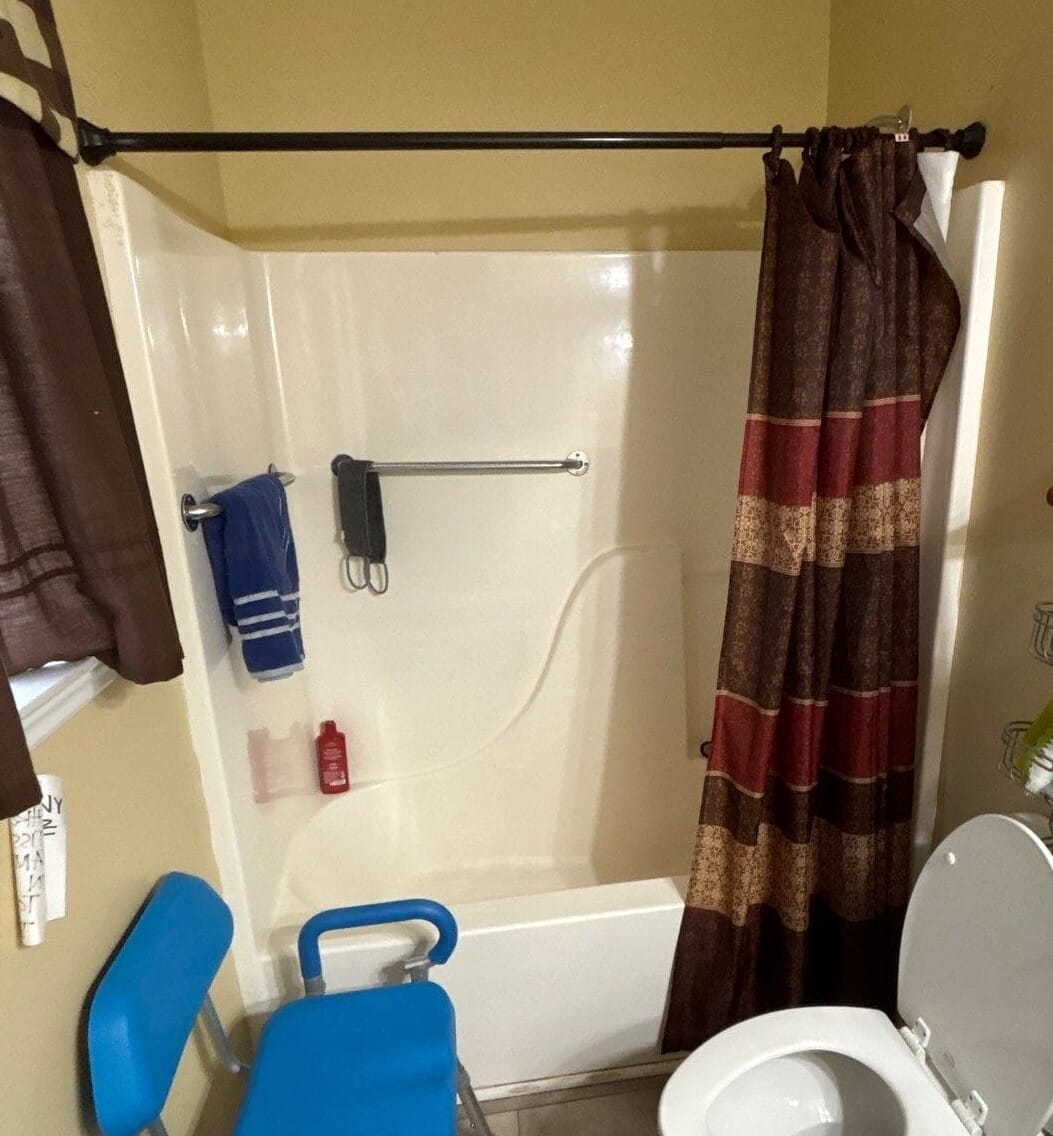 Before Bath Remodel