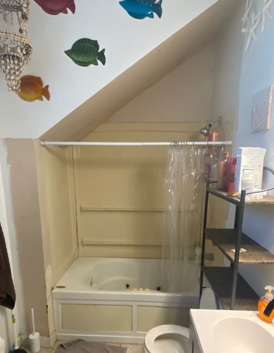 Before Bath Remodel