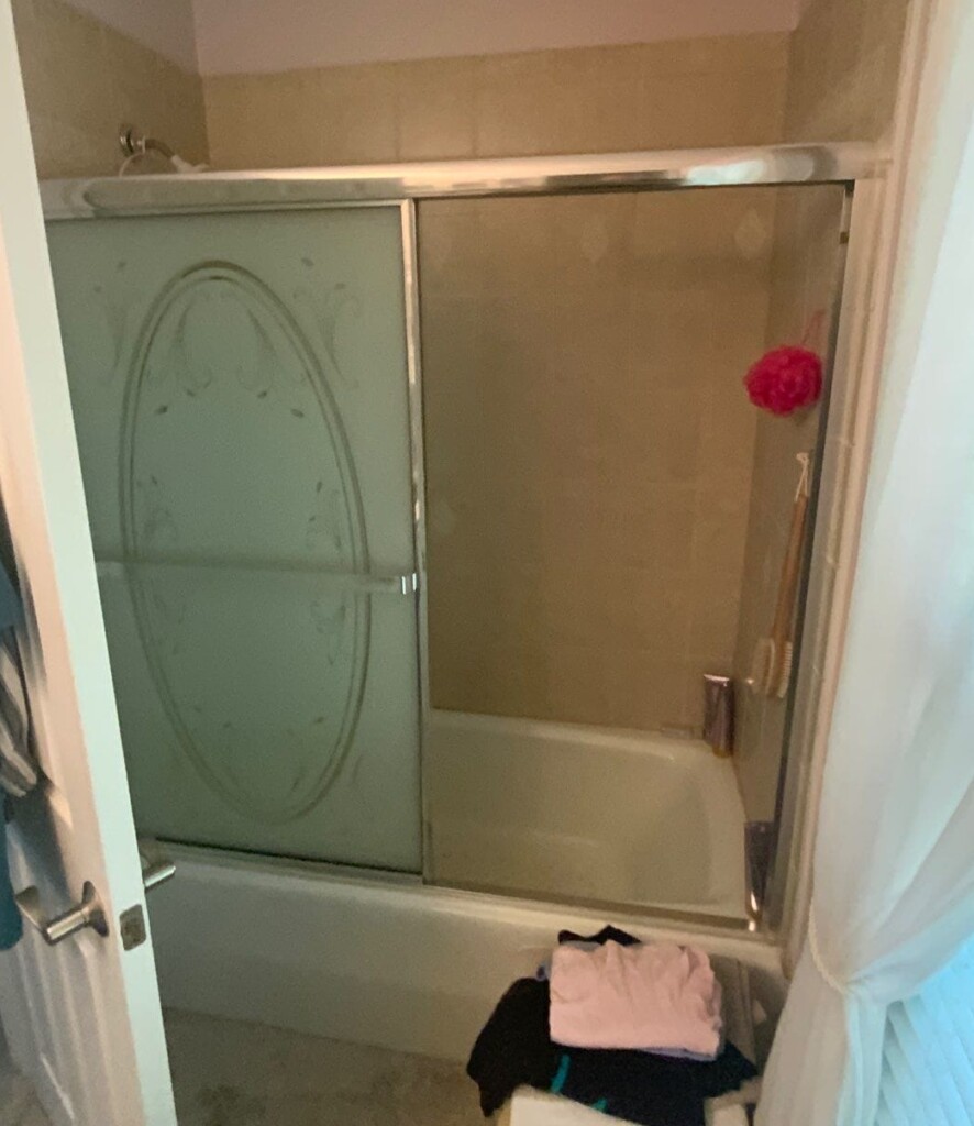 Before - Tub To Shower Conversion, Pine Bridge Trail, Alpharetta, GA 30022