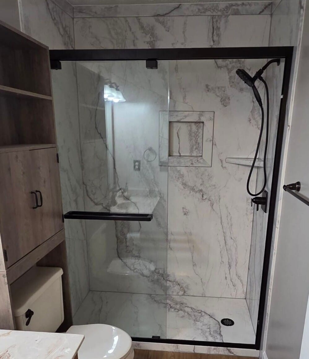 Tub To Shower Conversion, Casteel Dr SW, Marietta, GA 30064