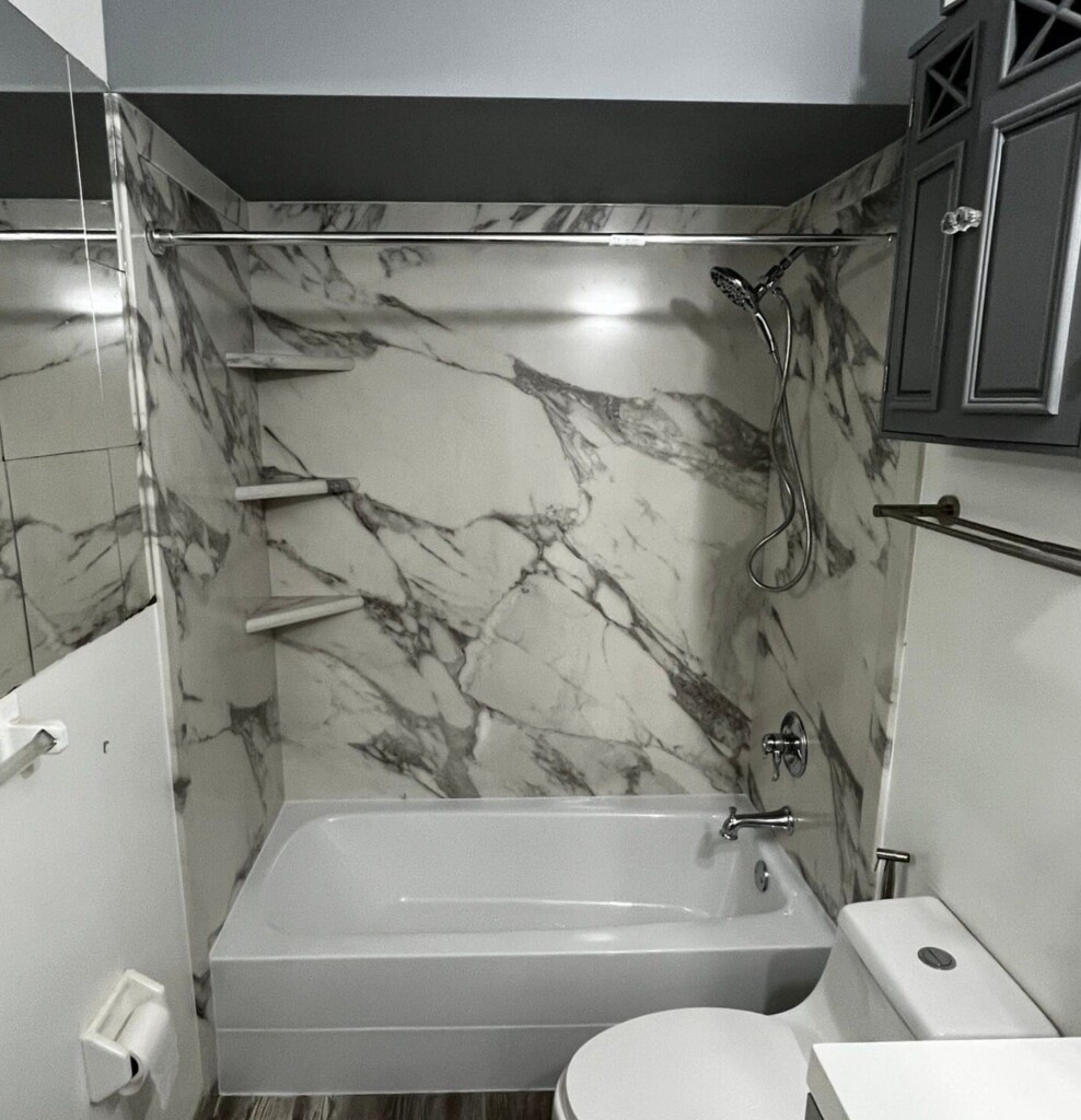 After - Bath & Shower Combo, Maple Ave, North Brunswick, NJ 08902