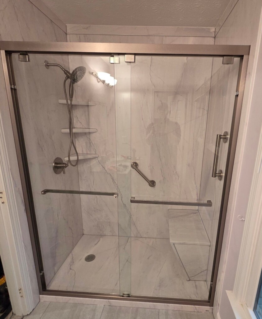 After - Tub To Shower Conversion, Pine Bridge Trail, Alpharetta, GA 30022