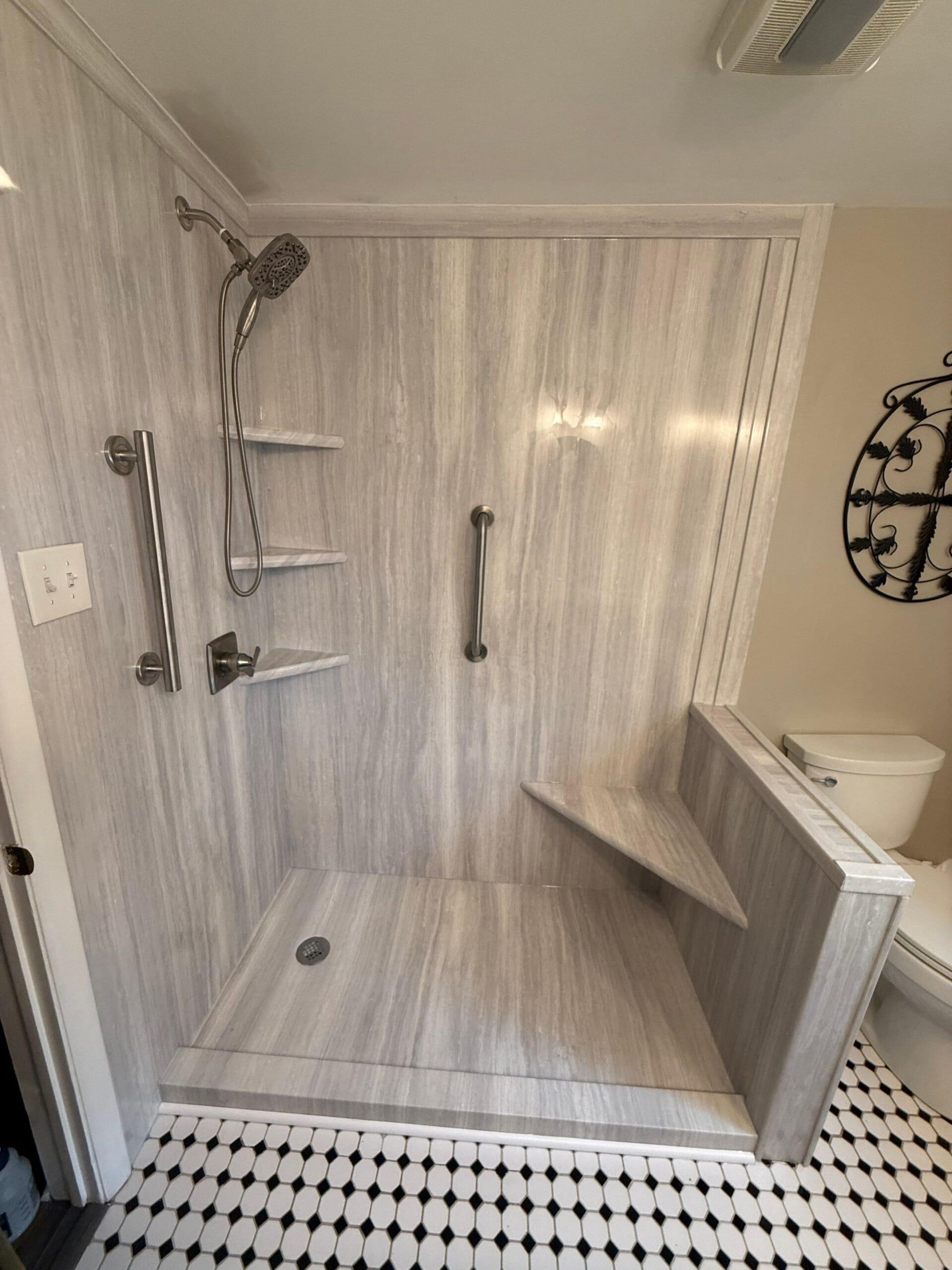 Tub To Shower Conversion, Cedar Avenue, Blackwood, NJ 08012