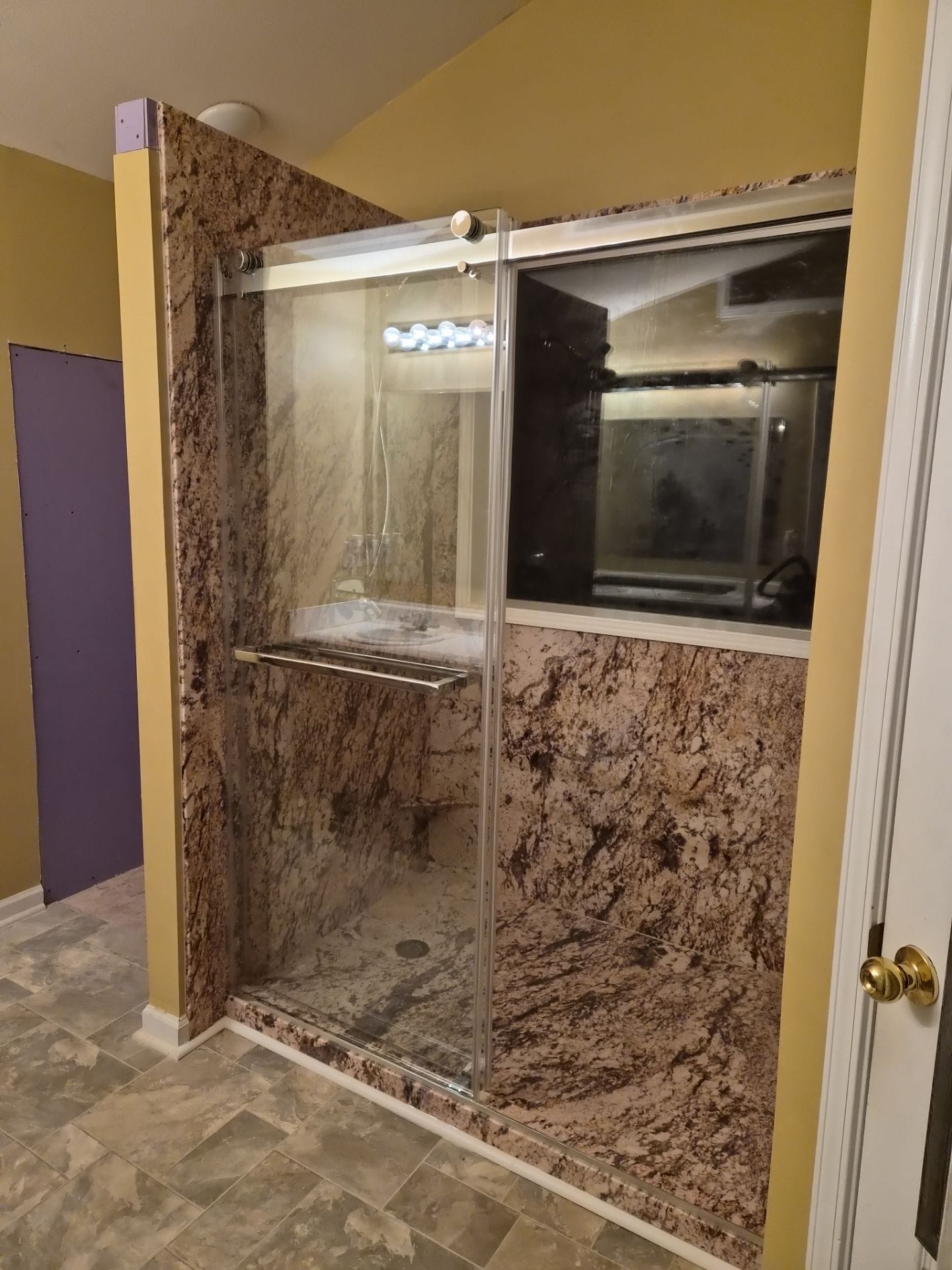 Tub To Shower Conversion, Alder Ct, Charlotte, NC 28215