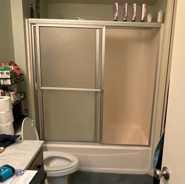 Before Bath Remodel