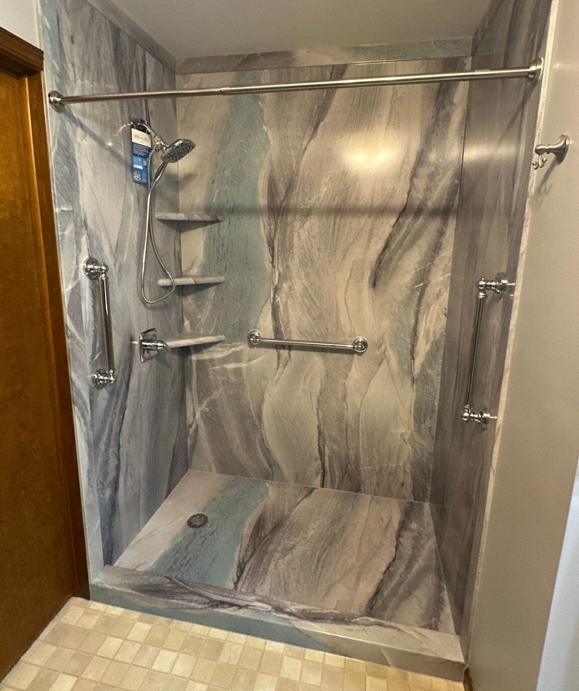 Tub To Shower Conversion, S Lincoln Rd, Mt Pleasant, MI 48858