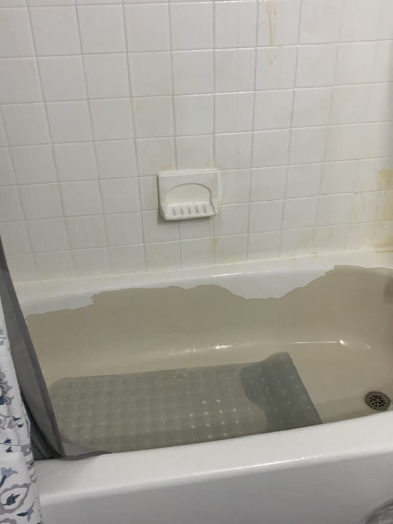 Before - Bath & Shower Combo, Maple Ave, North Brunswick, NJ 08902