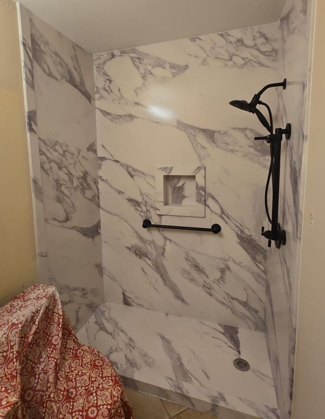 Tub To Shower Conversion, Flaxen Drive, Houston, TX 77065