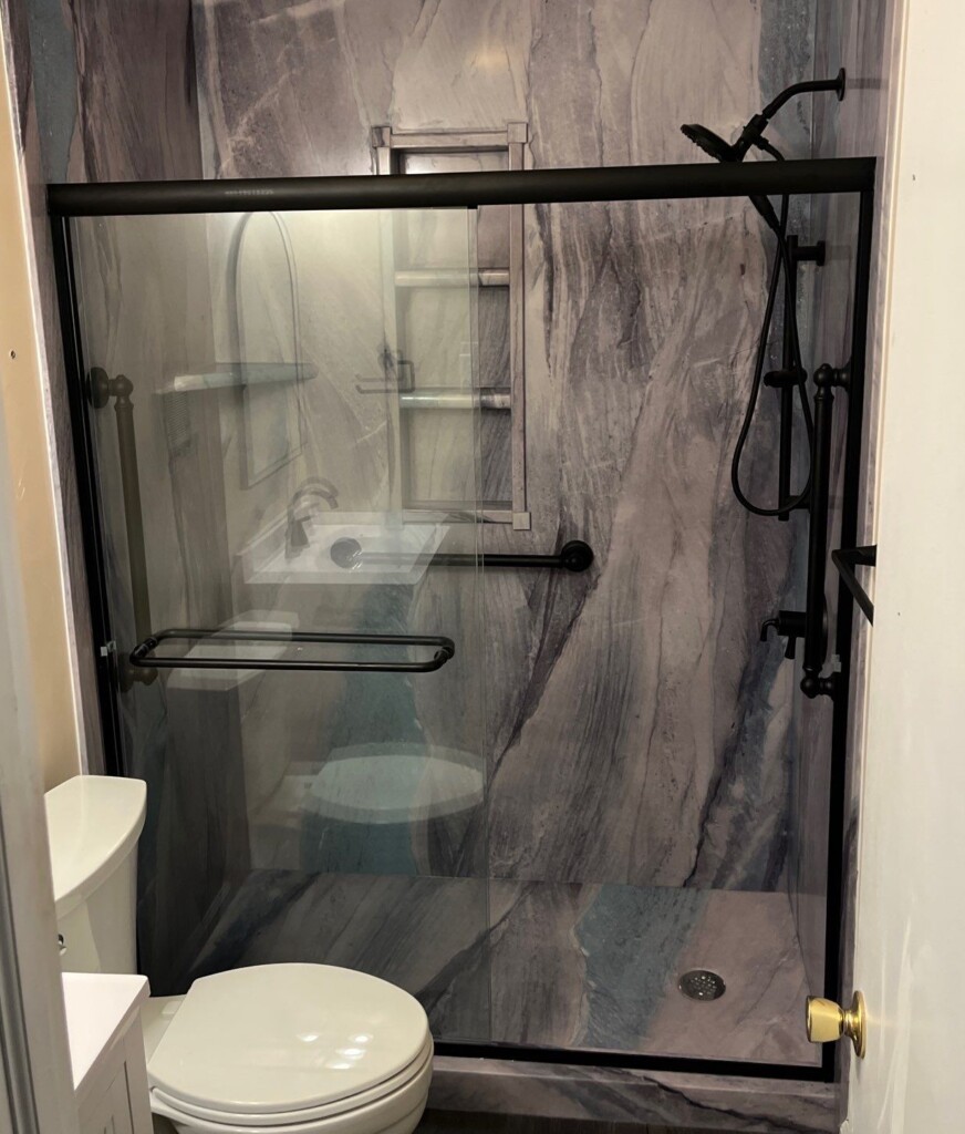 After - Tub To Shower Conversion, Rockridge Rd, Lake Harmony, PA 18624