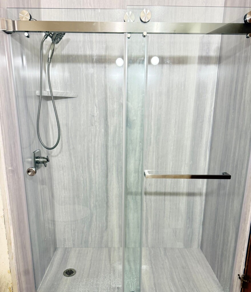 After - Walk-in Shower Installation, SE Sunset Ct, Portland, OR 97267