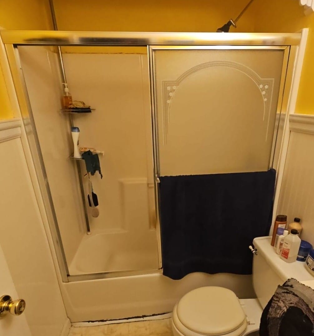 Before Bath Remodel