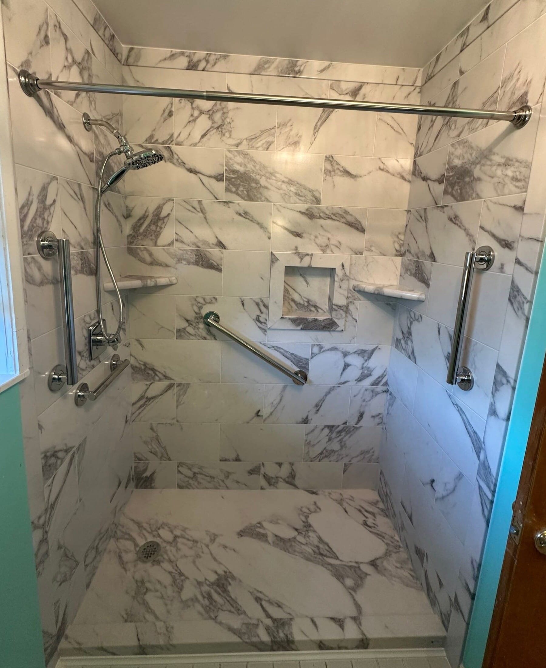 Tub To Shower Conversion, Peace Pipe Dr, San Antonio, TX 78238