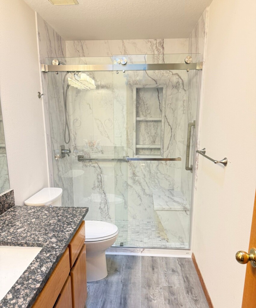 After - Walk-in Shower Installation, Southeast Henderson St, Portland, OR 97206