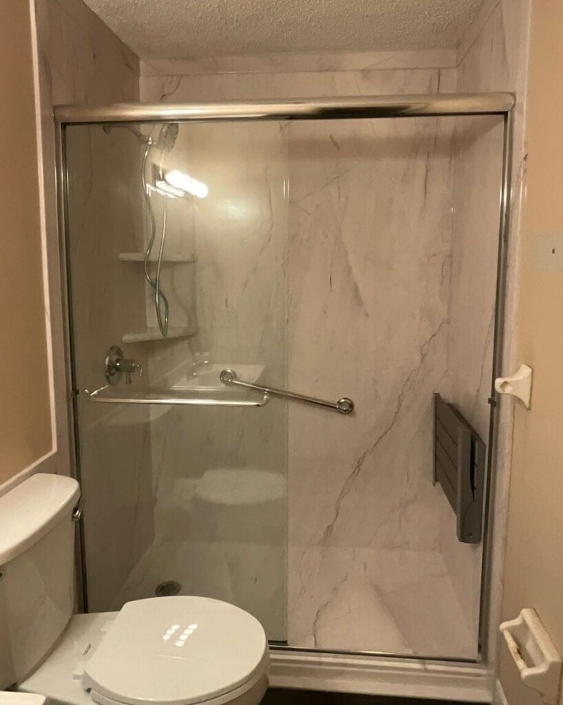 After - Tub To Shower Conversion, Dale Street N, Saint Paul, MN 55117