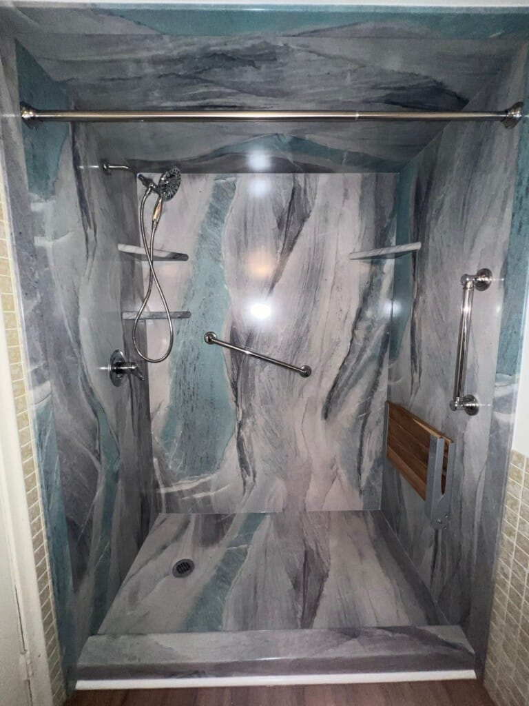 After - Tub To Shower Conversion, Towana Rd, Richmond, VA 23226