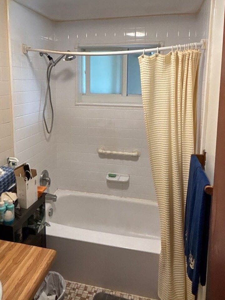 Before Bath Remodel
