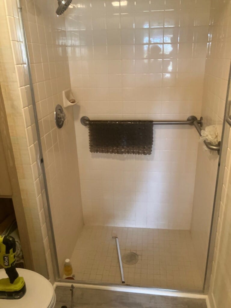 Before - Shower Remodel, Conda Way, Elk Grove, CA 95624