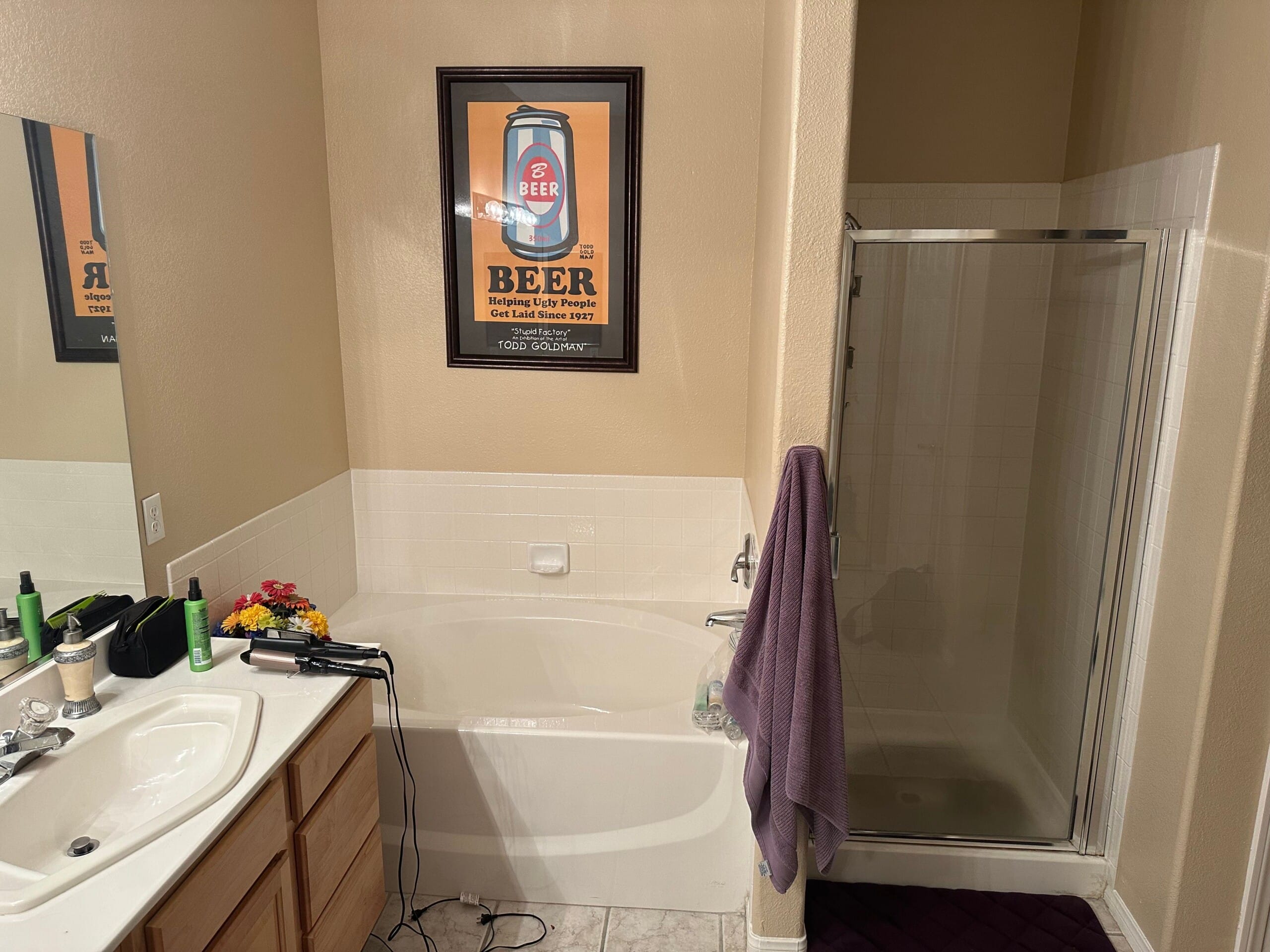Before Bath Remodel
