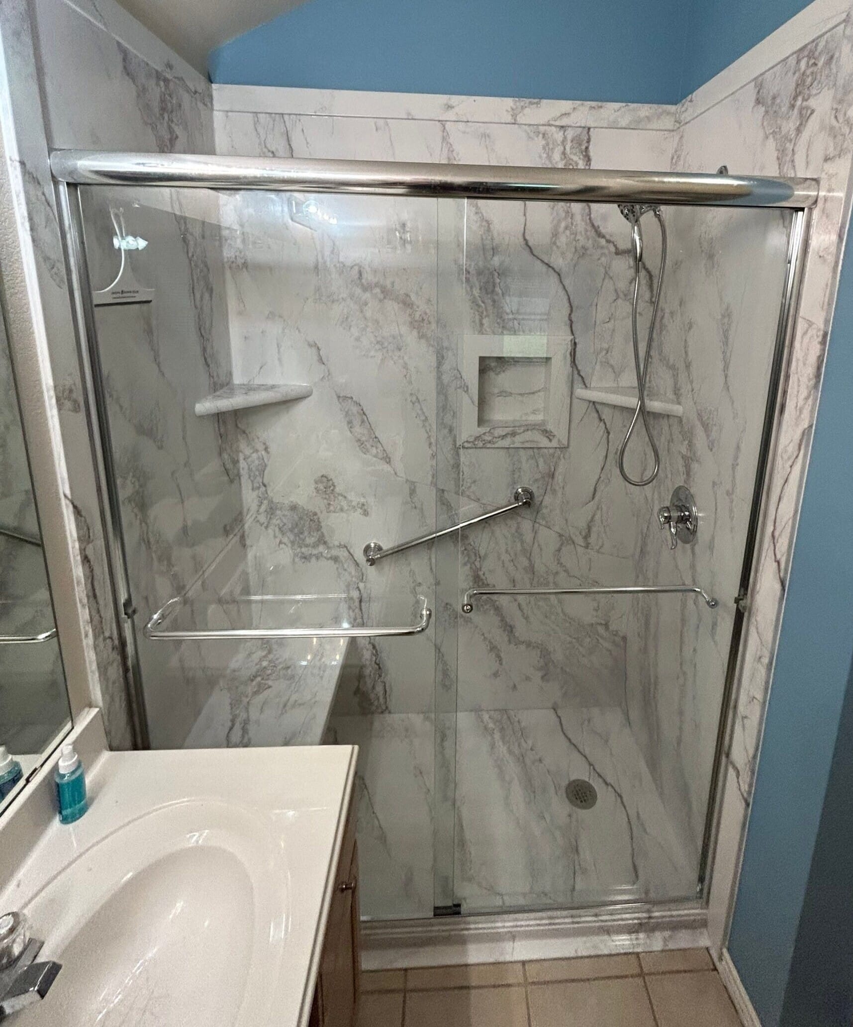 Tub To Shower Conversion, Cumberland Dr, Forney, TX 75126
