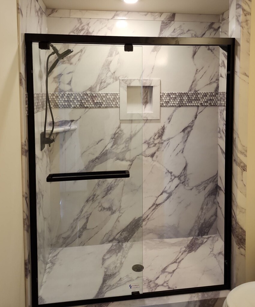 After - Walk-in Shower Installation, Irvington Drive, Greer, SC 29650