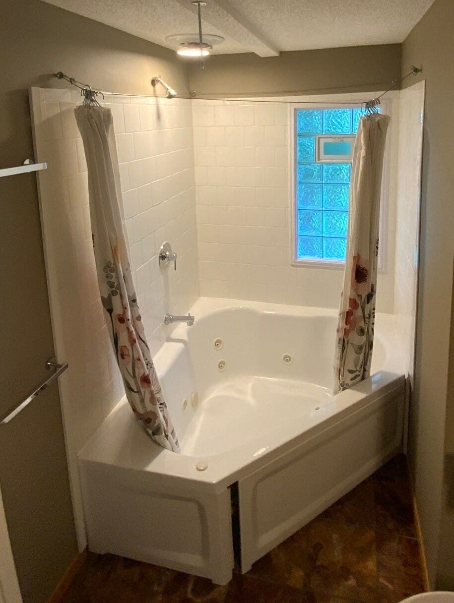 Before Bath Remodel