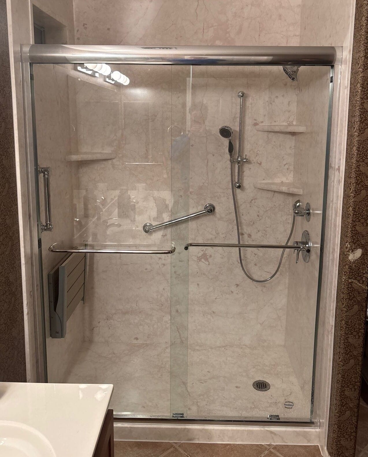 Tub To Shower Conversion, E Butte St, Mesa, AZ 85207