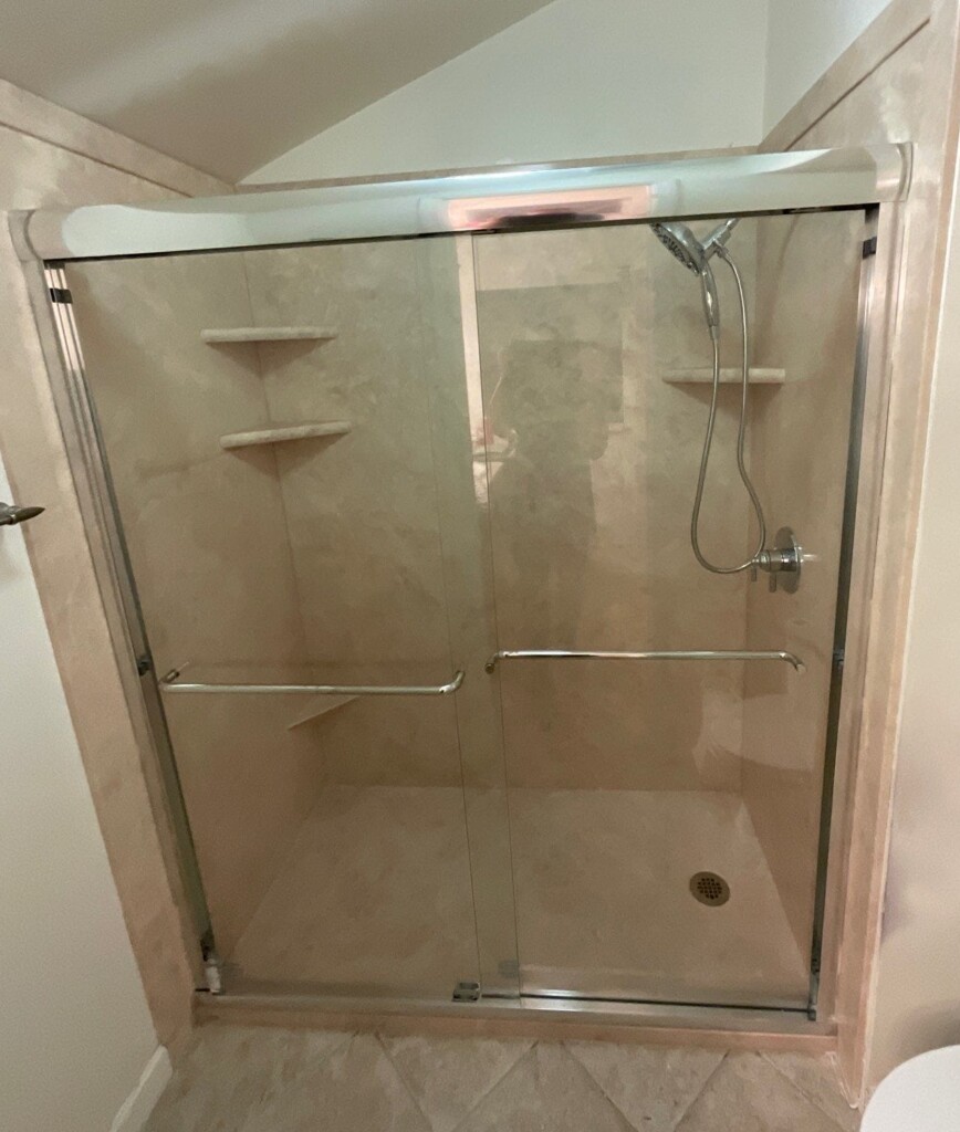 After - Tub To Shower Conversion, Covette Bay NE, Calgary, AB T3K 4S9